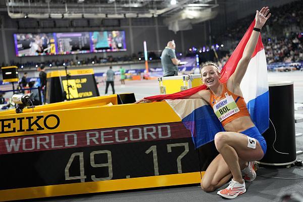 室内田径世锦赛诞生首项世界纪录，荷兰名将波尔统治女子400米