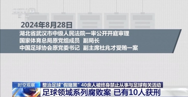 44人被终身禁止从事足球行业！如何进一步震慑足球“假赌黑”？